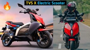 140KM की रेंज और शानदार लुक के साथ, TVS X Electric Scooter मचा रही धूम, जाने इसकी कीमत