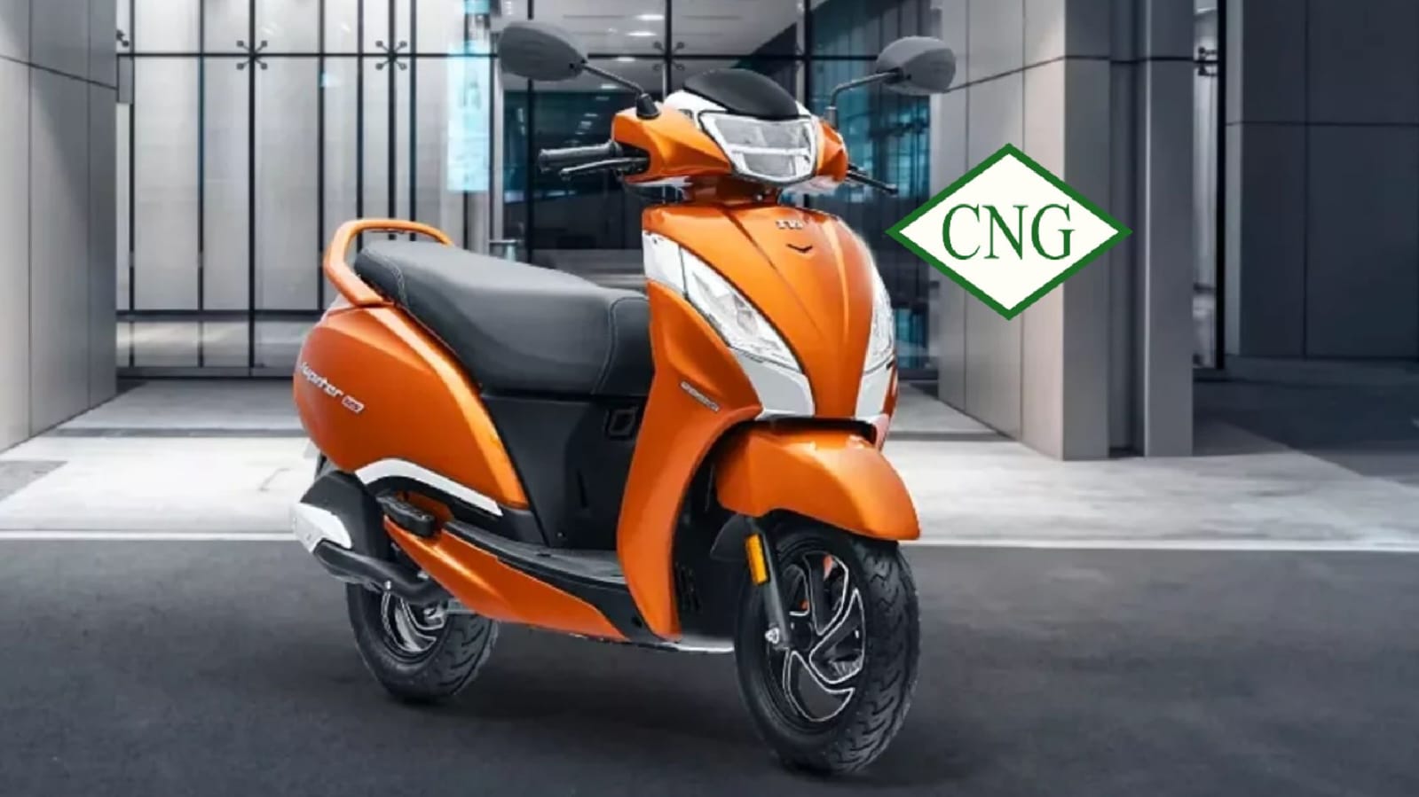 TVS CNG Scooter