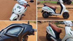 200KM की लंबी रेंज और फ्यूचरिस्टिक Look के साथ लांच हुई, Honda Activa Electric Scooter