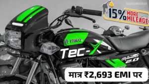 Hero Splendor Plus XTEC को खरीदना हुआ आसान, सिर्फ ₹2,693 के मंथली EMI पर घर लाएं