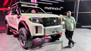 500KM की लंबी रेंज के साथ, इलेक्ट्रिक सेगमेंट में तहलका मचाने आ रही Mahindra Thar EV