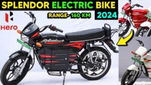 250KM की शानदार रेंज के मार्केट हिलाने आ रही, Hero Electric Splendor बाइक