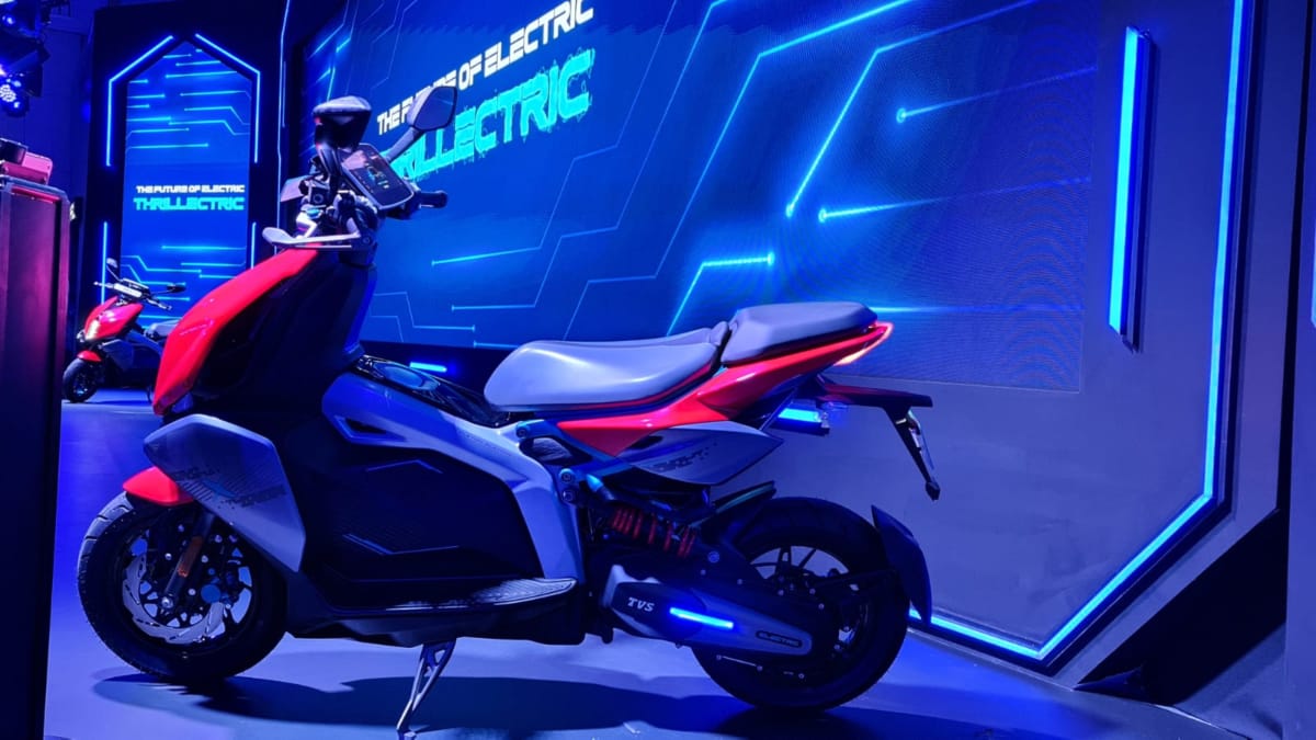 TVS X Electric Scooter