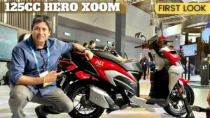 125cc पावरफुल इंजन और ब्लूटूथ कनेक्टिविटी फीचर्स के साथ आ रही Hero Xoom 125R स्कूटर